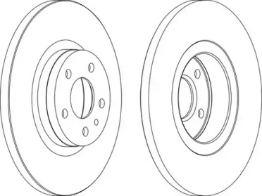 Тормозной диск (WAGNER: WGR1057-1)