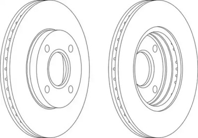 Тормозной диск (WAGNER: WGR1072-1)
