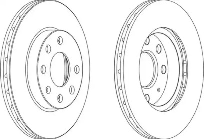 Тормозной диск (WAGNER: WGR1130-1)