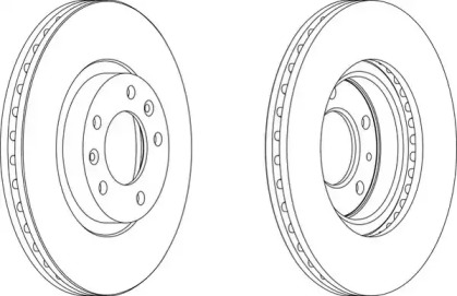Тормозной диск (WAGNER: WGR1132-1)