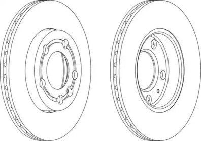 Тормозной диск (WAGNER: WGR1164-1)