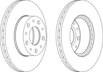 Тормозной диск (WAGNER: WGR1170-1)