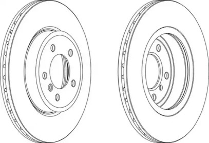 Тормозной диск (WAGNER: WGR1174-1)