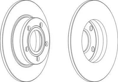 Тормозной диск (WAGNER: WGR1177-1)