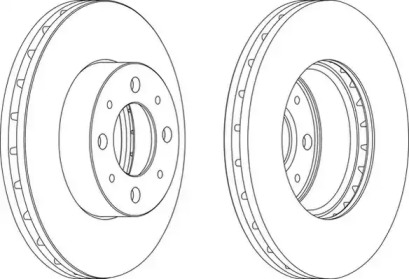 Тормозной диск (WAGNER: WGR1179-1)