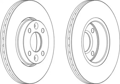 Тормозной диск (WAGNER: WGR1201-1)