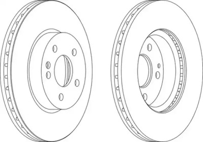 Тормозной диск (WAGNER: WGR1203-1)