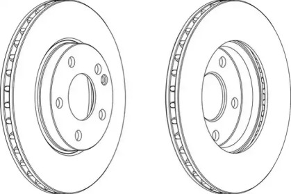 Тормозной диск (WAGNER: WGR1220-1)