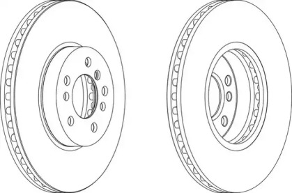 Тормозной диск (WAGNER: WGR1256-1)