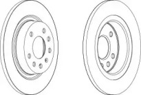 Тормозной диск (WAGNER: WGR1288-1)
