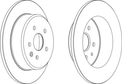 Тормозной диск (WAGNER: WGR1499-1)