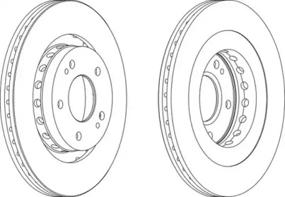 Тормозной диск (WAGNER: WGR1642-1)
