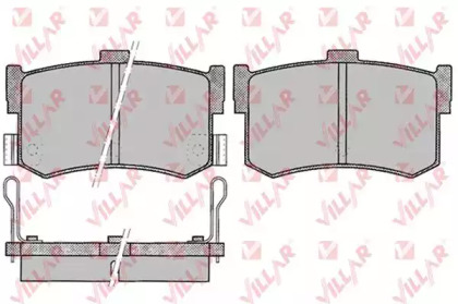 Комплект тормозных колодок (VILLAR: 626.0079)