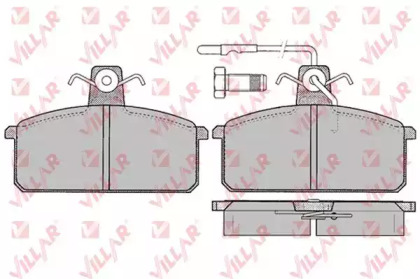 Комплект тормозных колодок (VILLAR: 626.0100)