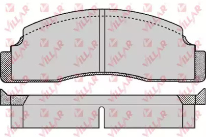 Комплект тормозных колодок (VILLAR: 626.0142)