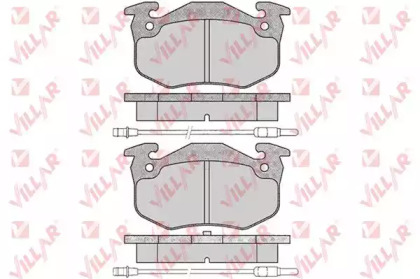 Комплект тормозных колодок (VILLAR: 626.0201)