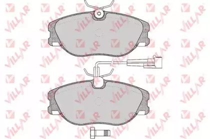 Комплект тормозных колодок (VILLAR: 626.0286)