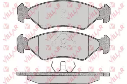 Комплект тормозных колодок (VILLAR: 626.0295)