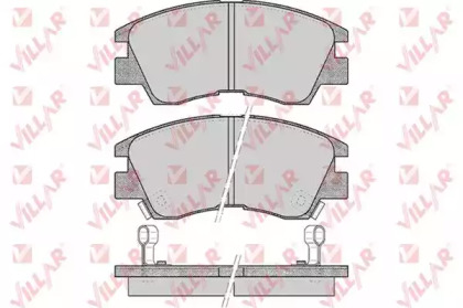 Комплект тормозных колодок (VILLAR: 626.0315)