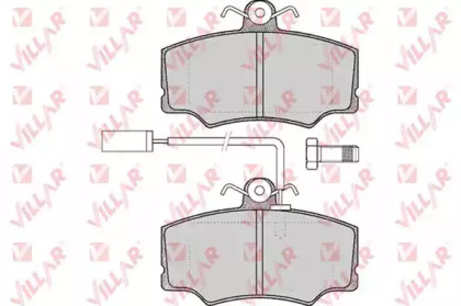 Комплект тормозных колодок (VILLAR: 626.0316)