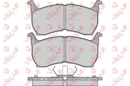 Комплект тормозных колодок (VILLAR: 626.0368)