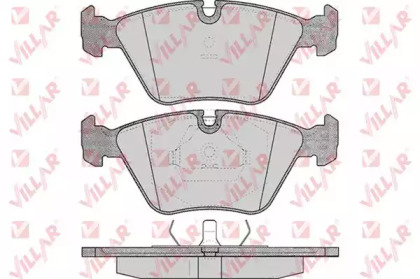 Комплект тормозных колодок (VILLAR: 626.0417)
