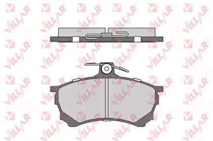 Комплект тормозных колодок (VILLAR: 626.0420)