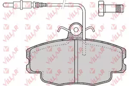 Комплект тормозных колодок (VILLAR: 626.0422)