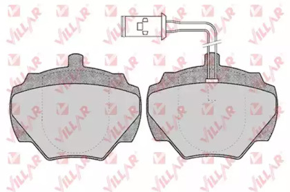 Комплект тормозных колодок (VILLAR: 626.0431)