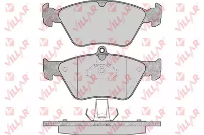 Комплект тормозных колодок (VILLAR: 626.0465)