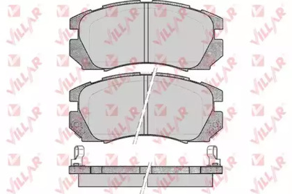 Комплект тормозных колодок (VILLAR: 626.0479)