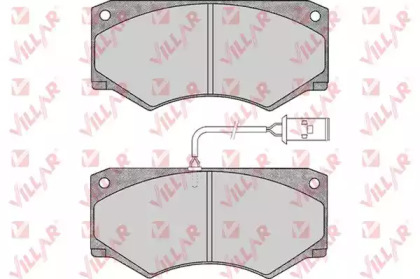 Комплект тормозных колодок (VILLAR: 626.0499)