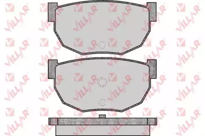 Комплект тормозных колодок (VILLAR: 626.0503)