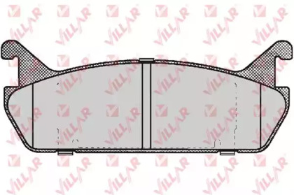 Комплект тормозных колодок (VILLAR: 626.0513)