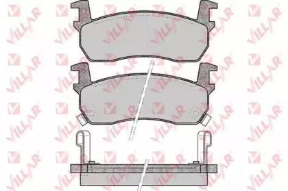 Комплект тормозных колодок (VILLAR: 626.0516)