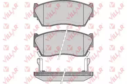 Комплект тормозных колодок (VILLAR: 626.0520)