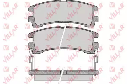 Комплект тормозных колодок (VILLAR: 626.0528)