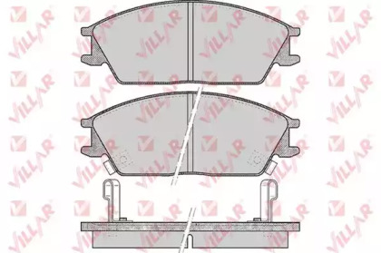 Комплект тормозных колодок (VILLAR: 626.0542)