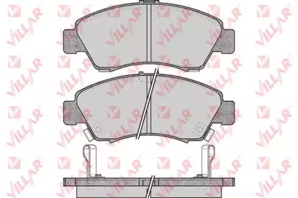 Комплект тормозных колодок (VILLAR: 626.0558)
