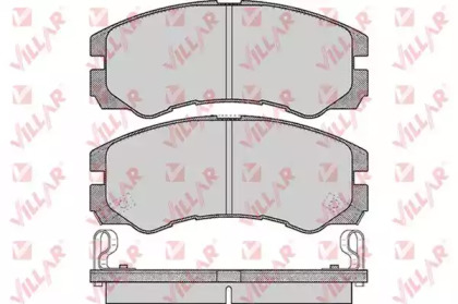 Комплект тормозных колодок (VILLAR: 626.0565)