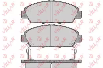 Комплект тормозных колодок (VILLAR: 626.0567)