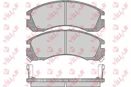 Комплект тормозных колодок (VILLAR: 626.0578)