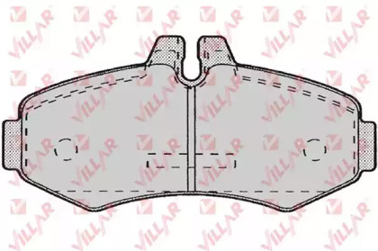 Комплект тормозных колодок (VILLAR: 626.0672)