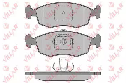 Комплект тормозных колодок (VILLAR: 626.0785)