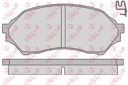 Комплект тормозных колодок (VILLAR: 626.0813)
