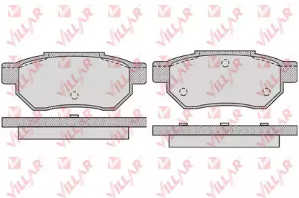 Комплект тормозных колодок (VILLAR: 626.0928)