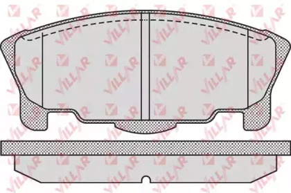 Комплект тормозных колодок (VILLAR: 626.0937)