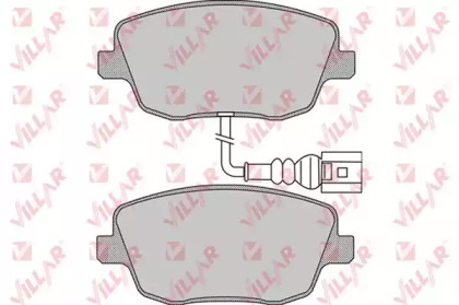 Комплект тормозных колодок (VILLAR: 626.0973)