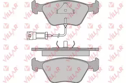 Комплект тормозных колодок (VILLAR: 626.0978)
