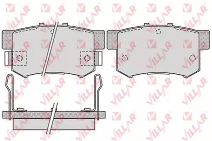 Комплект тормозных колодок (VILLAR: 626.1014)